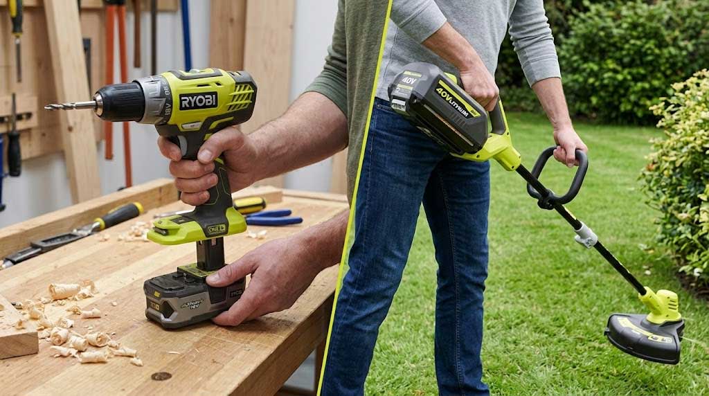 Ryobi Battery Guide: ONE+ 18V vs 40V Explained