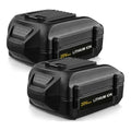 2-Pack WORX WA3525 20V MAX 6.0Ah Lithium-Ion Battery Replacement