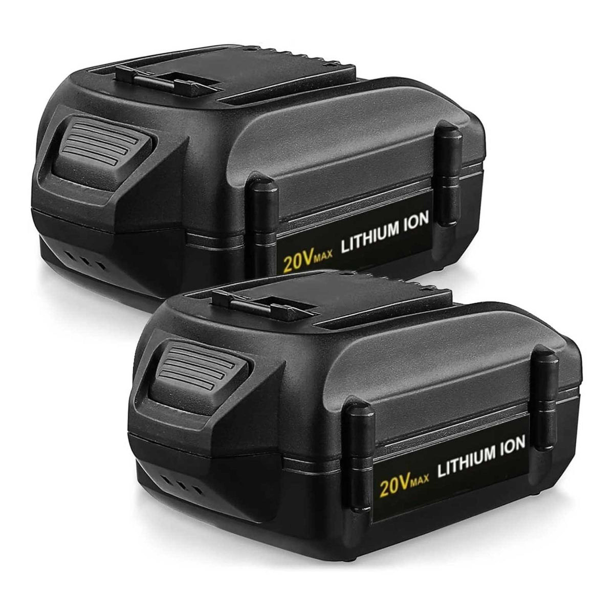 2-Pack WORX WA3525 20V MAX 6.0Ah Lithium-Ion Battery Replacement