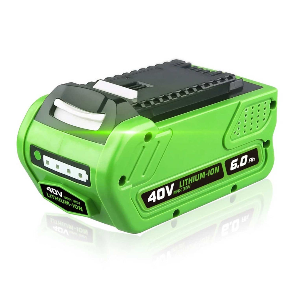 2Pack Greenworks 40V 6.0Ah Battery Replacement 29472 29462 G-MAX