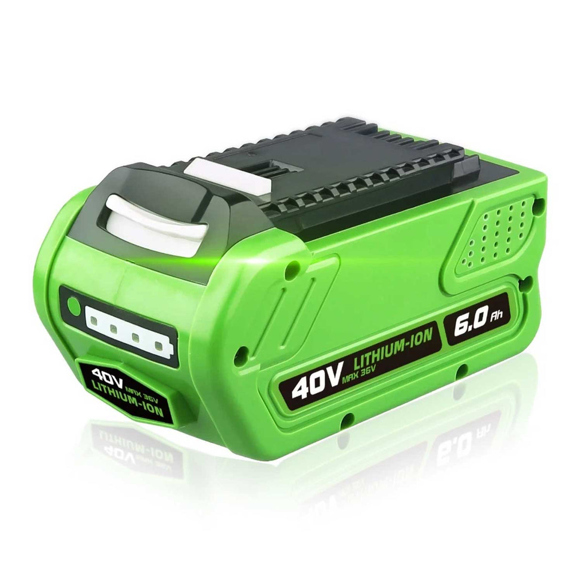 2Pack Greenworks 40V 6.0Ah Battery Replacement 29472 29462 G-MAX