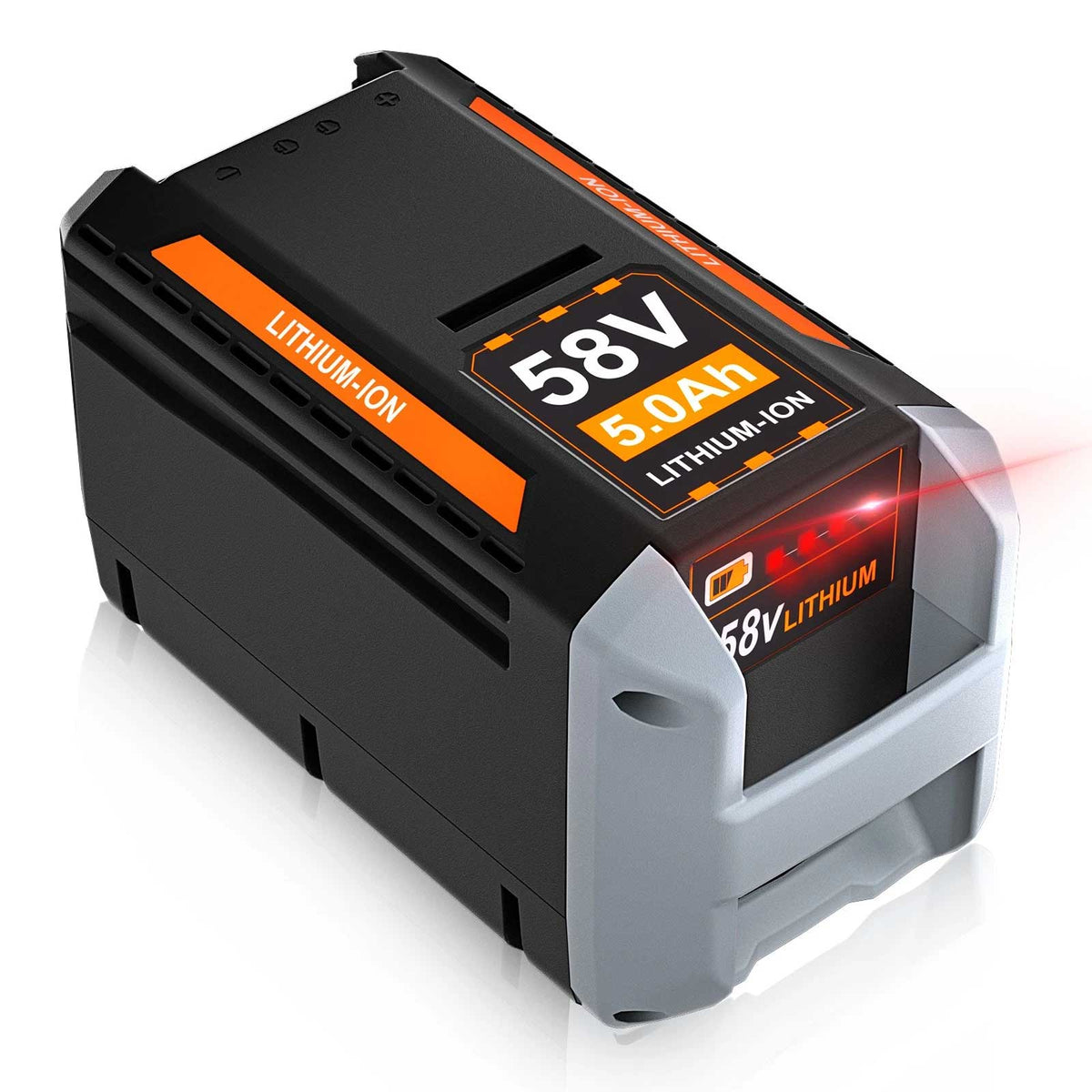 2-Pack ECHO 58V 5.0Ah Lithium-Ion Battery Replacement – CBP-58V40, CHT-58V, CDST-58V