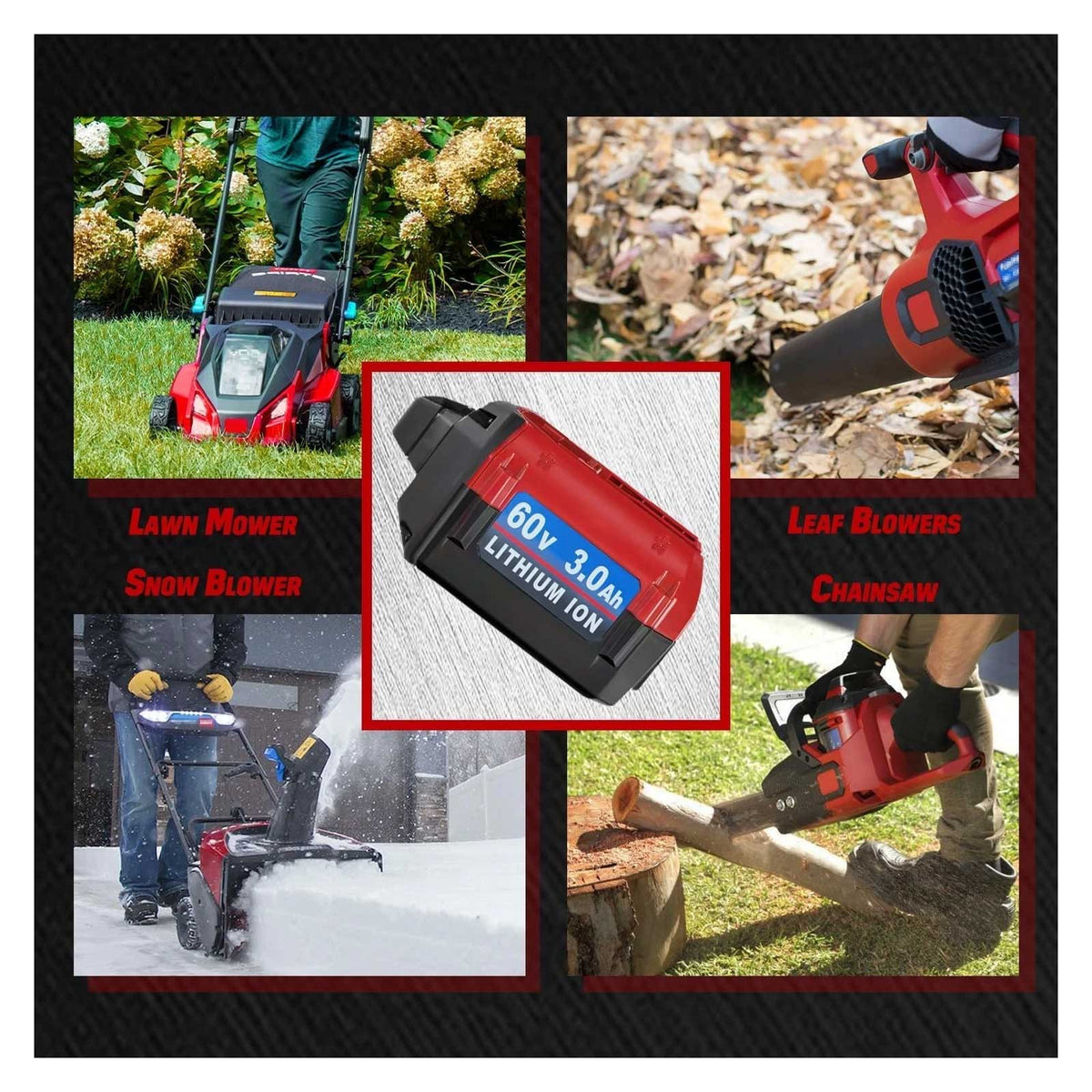 Toro 60V 3.0Ah Battery 2-Pack 88620 88675 L108 L324