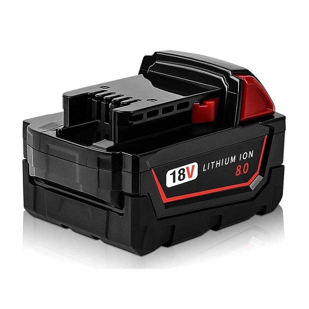 2-Pack Milwaukee M18 18V 8.0Ah Battery Replacement for 48-11-1860