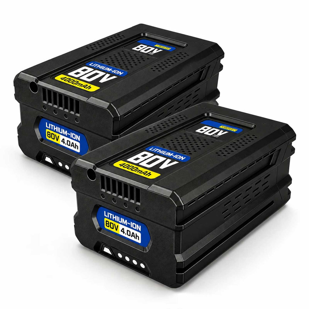 Kobalt 80V 4.0Ah Battery 2-Pack KB2580-06 KB580-06 KB680-06