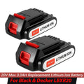 2-Pack Black &amp; Decker 20V MAX 3.0Ah Lithium-Ion Battery LBXR20 LBXR2020