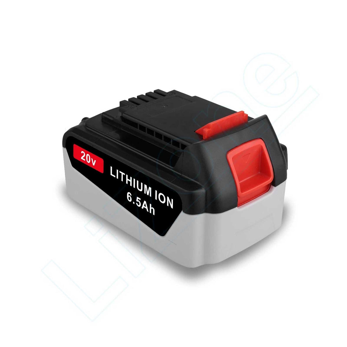 2-Pack BLACK+DECKER LBXR20 20V MAX 6.5Ah Lithium-Ion Battery Replacement