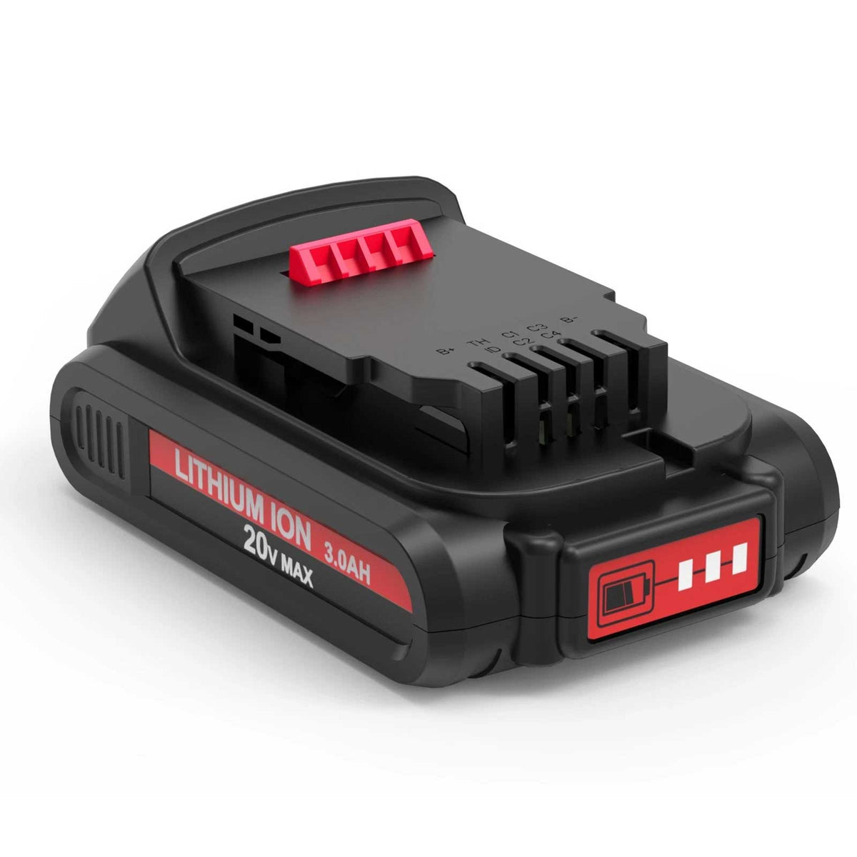 2-Pack DEWALT 20V MAX 3.0Ah Lithium-Ion Replacement Battery DCB203 DCB206