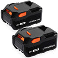 2-Pack RIDGID R840085 18V 6.0Ah Lithium-Ion Battery Replacement